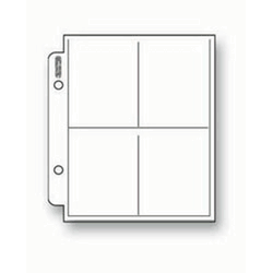 Ultra Pro 4-Pocket Mini Pages 214D (100ct)