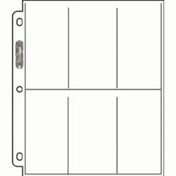 Ultra Pro 6-Pocket Pages 206D (100ct)