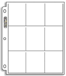 Ultra Pro 9-Pocket Pages 209D (100ct)