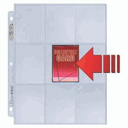 Ultra Pro 9-Pocket Pages SIde Loading (100ct)