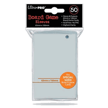 Ultra Pro Board Game Sleeve 65mm x 100mm - 50pk