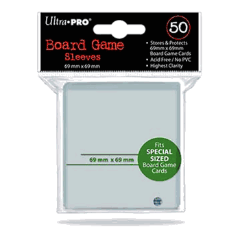 Ultra Pro Board Game Sleeve 69mm x 69mm - 50pk