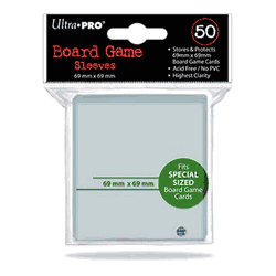 Ultra Pro Board Game Sleeve 69mm x 69mm - 50pk