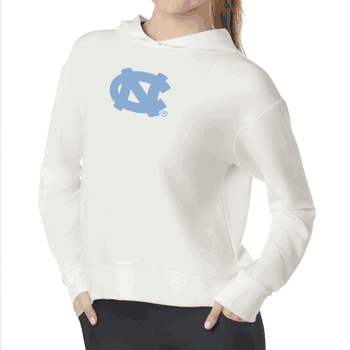 UNC Tar Heels NCAA Kadi Waffle Hoodie Coconut Cream XL