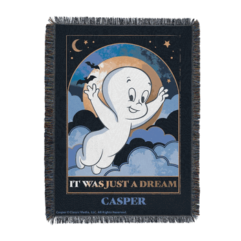 Universal Casper the Ghost Dream World Night Sky Tapestry Throw 48x60 inches