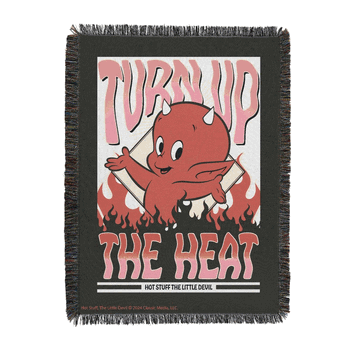 Universal Hot Stuff Turning Up The Heat Tapestry Throw 48x60 inches