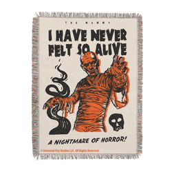 Universal Monsters Radiant Hues Mummy Tapestry Throw 48x60 inches