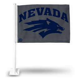 University/Nevada Wolfpack Car Flag