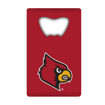 University of Louisville Credit Card Style Bottle Opener - 2” x 3.25