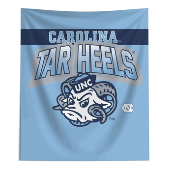 University of North Carolina Tar Heels NCAA Bevel Printed Wall Hanging 50x60 inches