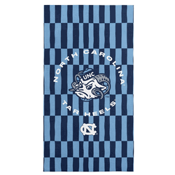 University of North Carolina Tar Heels NCAA Stack Up Beach Towel 30x60 inches
