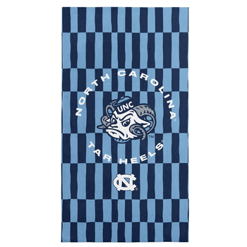 University of North Carolina Tar Heels NCAA Stack Up Beach Towel 30x60 inches