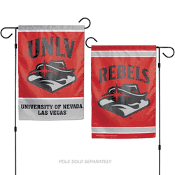 UNLV Rebels Flag 12x18 Garden Style 2 Sided