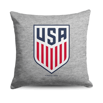 US Soccer Logo Sweatshirt Pillow 16x16 inches