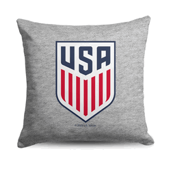 US Soccer Logo Sweatshirt Pillow 16x16 inches