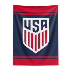 US Soccer Mimic Men's Printed Wall Hanging 34x40 inches