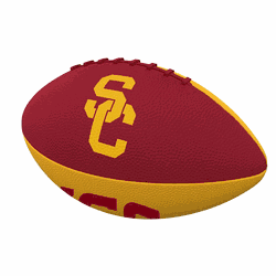 USC Pinwheel Junior Size Rubber Football