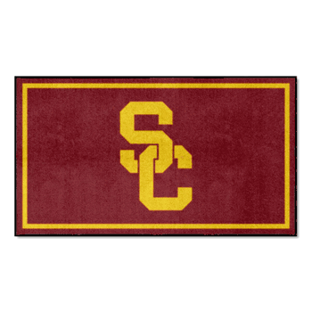 USC Trojans 3ft. x 5ft. Plush Area Rug