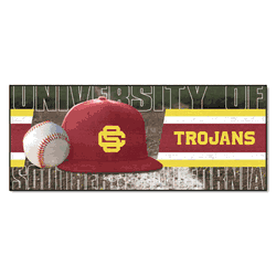 USC Trojans Baseball Runner Rug - 30in. x 72in.