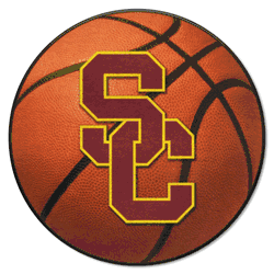 USC Trojans Basketball Rug - 27in. Diameter