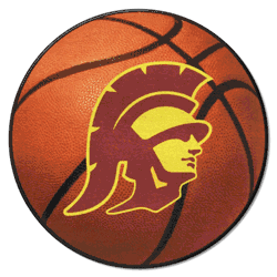 USC Trojans Basketball Rug - 27in. Diameter