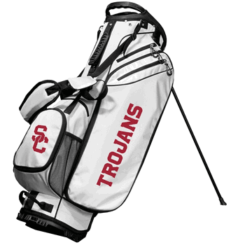 USC Trojans Birdie Golf Stand Bag White - White