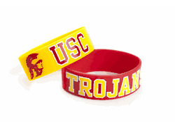 USC Trojans Bracelets 2 Pack Wide