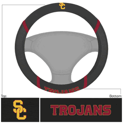 USC Trojans Embroidered Steering Wheel Cover