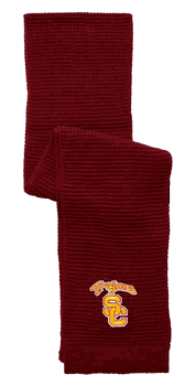 USC Trojans Full Color Waffle Scarf