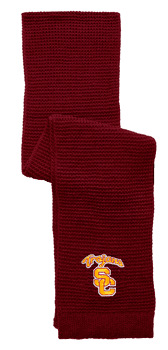 USC Trojans Full Color Waffle Scarf