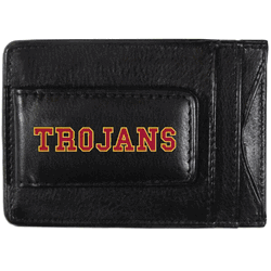 USC Trojans Logo Leather Cash and Cardholder