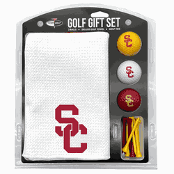 USC Trojans Microfiber Towel Gift Set - 16 x 40 (White)