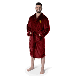 USC Trojans NCAA L/XL Silk Touch Robe 26x47 Inches