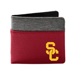 USC Trojans Pebble BiFold Wallet DRED
