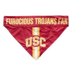 USC Trojans Pet Bandana Large