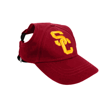 USC Trojans Pet Baseball Hat Large