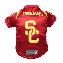 USC Trojans Pet Premium Jersey Large