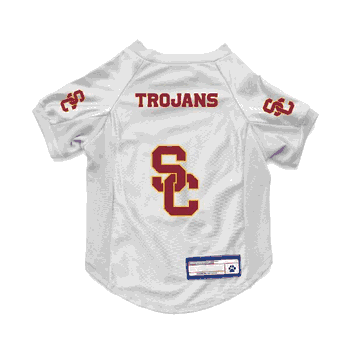 USC Trojans Pet Stretch Jersey XS