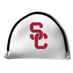 USC Trojans Putter Cover - Mallet (White)