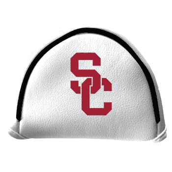 USC Trojans Putter Cover - Mallet (White)