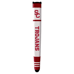 USC Trojans Putter Grip (White with colored stripes)