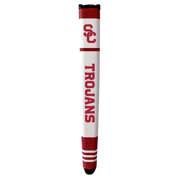 USC Trojans Putter Grip (White with colored stripes)