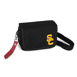 USC Trojans Ribbon Waist Pack Purse Dark Red