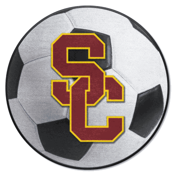 USC Trojans Soccer Ball Rug - 27in. Diameter