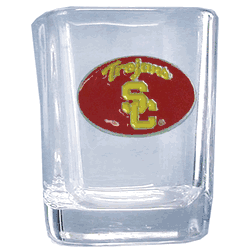 USC Trojans Square Shot Glass
