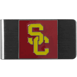USC Trojans Steel Money Clip