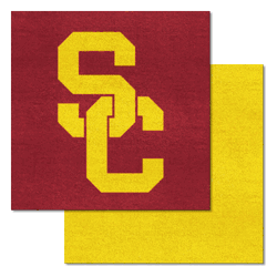 USC Trojans Team Carpet Tiles - 45 Sq Ft.