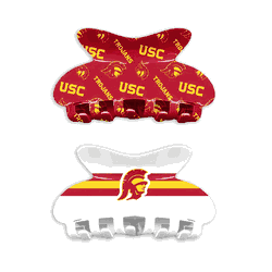 USC Trojans Team Hair Claw Set