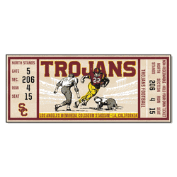 USC Trojans Ticket Runner Rug - 30in. x 72in.
