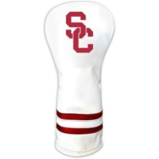 USC Trojans Vintage Fairway Headcover (White)